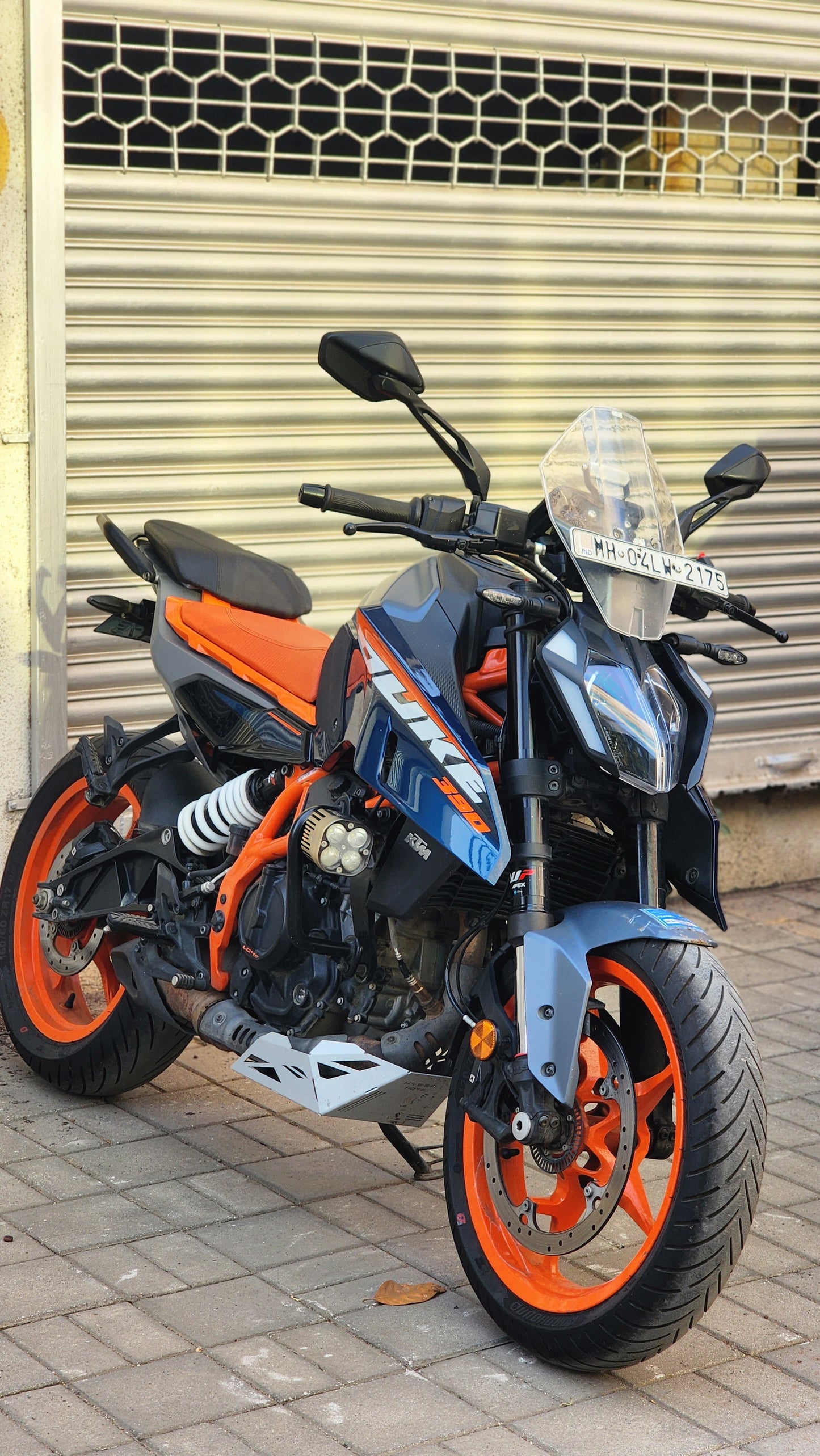 K1 streetfighter windscreen