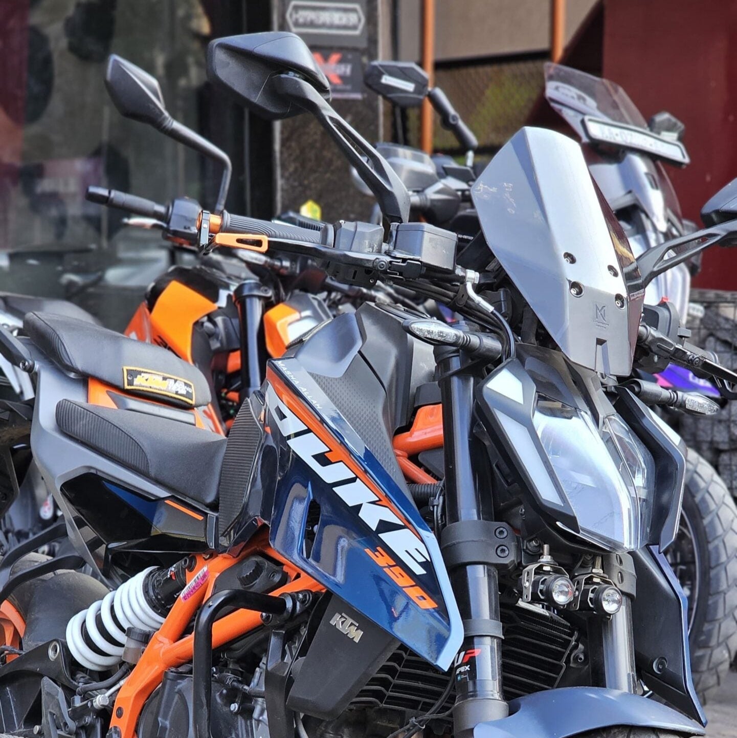 KTM DUKE 390 GEN-3 K1 WINDSCREEN