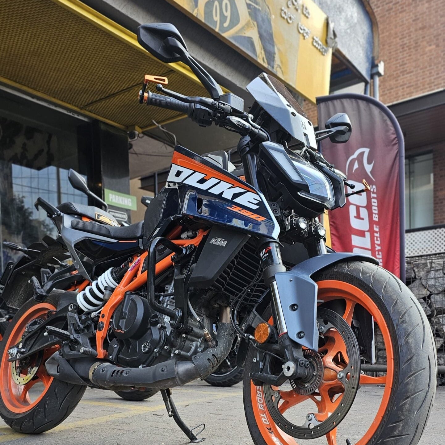 KTM DUKE 390 GEN-3 K1 WINDSCREEN