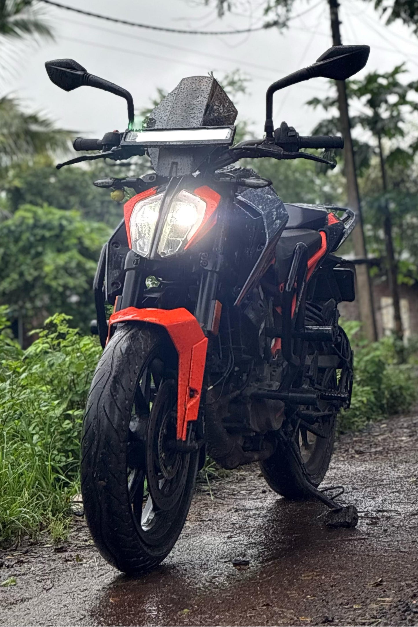 KTM DUKE 160 GEN-2 K1 WINDSCREEN