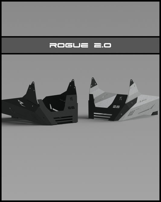 Rogue 2.0 – KTM Duke Gen3  390/250  Belly pan/ Sump guard/ Spoiler