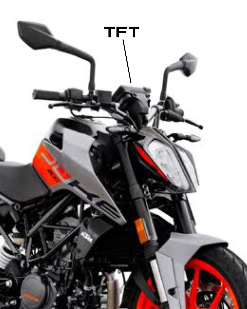 KTM DUKE 200 GEN-2 K1 WINDSCREEN