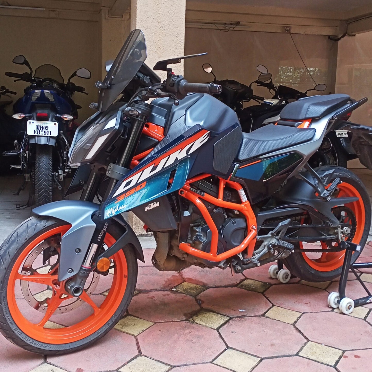 KTM Duke 390/250-Gen3 GPS Mount / Mobile Holder Mount