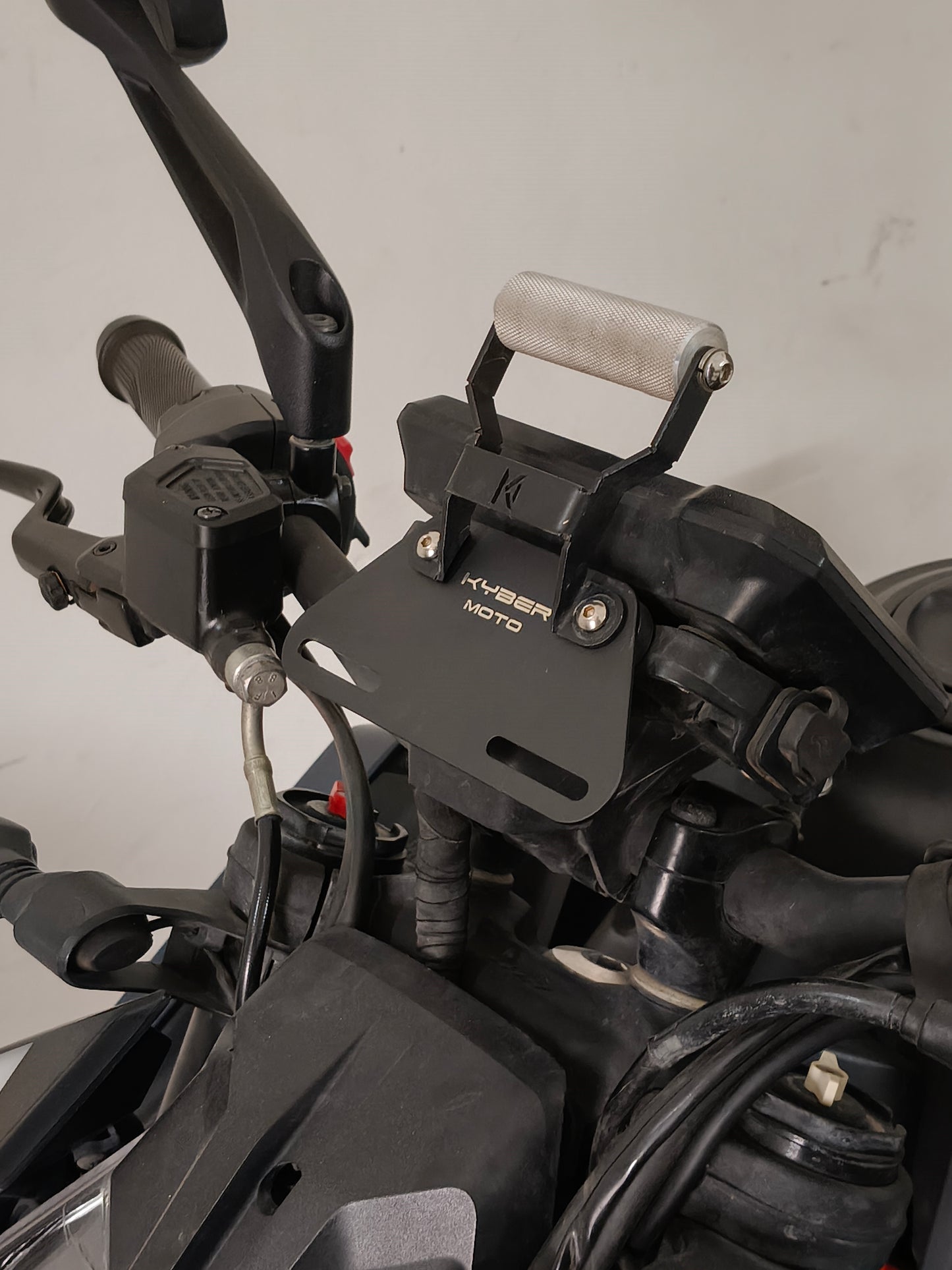 Number plate bracket for GPS Mount KTM Duke 390/250 - Gen3 and 200/160 - Gen2