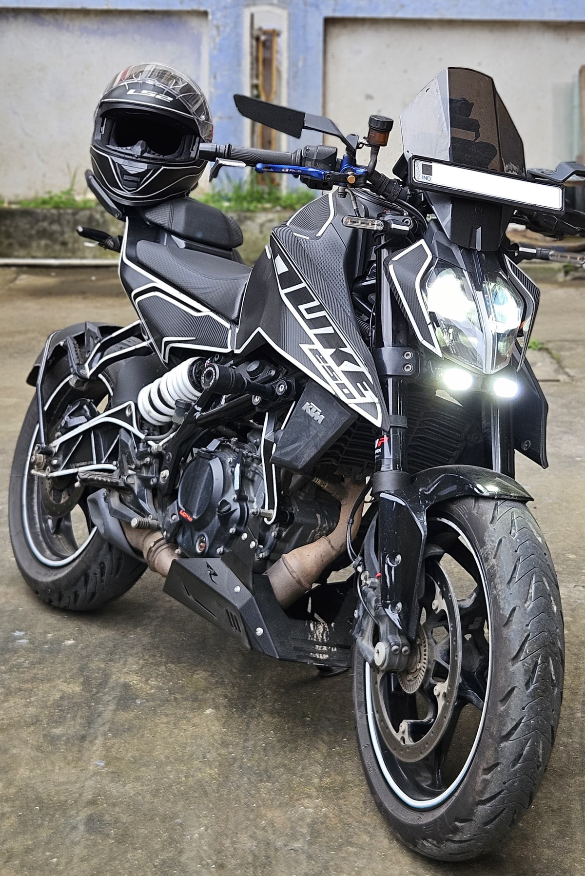 Rogue 2.0 – KTM Duke Gen3 390/250 Belly pan/ Sump guard/ Spoiler ...